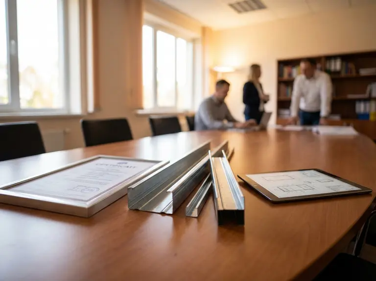 Сертификация профиля для гипсокартона